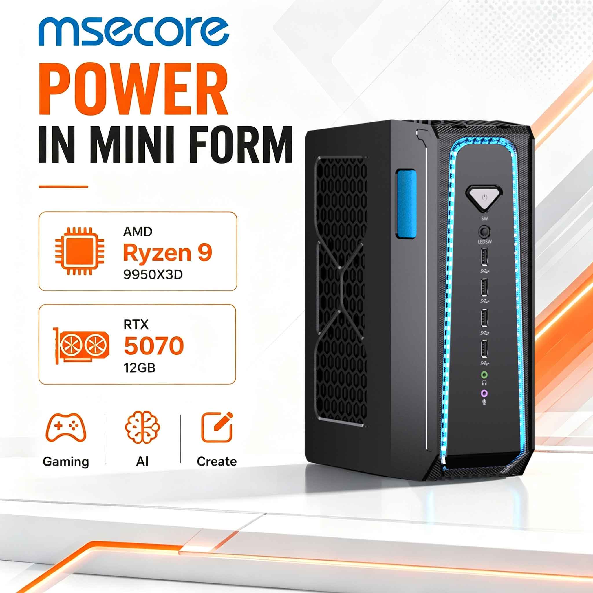 MSECORE PC chơi game tản nhiệt - đánh giá và giá Pc Gaming Liquid