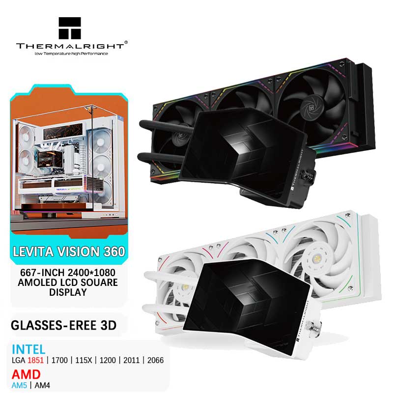 Thermalright LEVITA VISION 360 - đánh giá và giá Pc Gaming Liquid