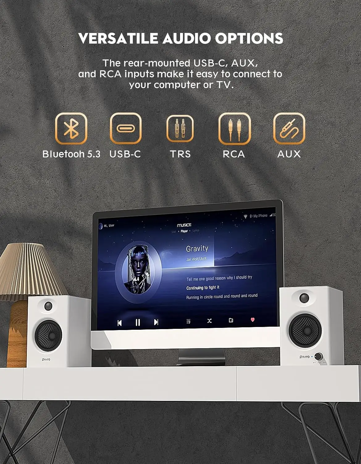 OHAYO 60W Computer Speakers fo - đánh giá và giá Pc Gaming Fullset