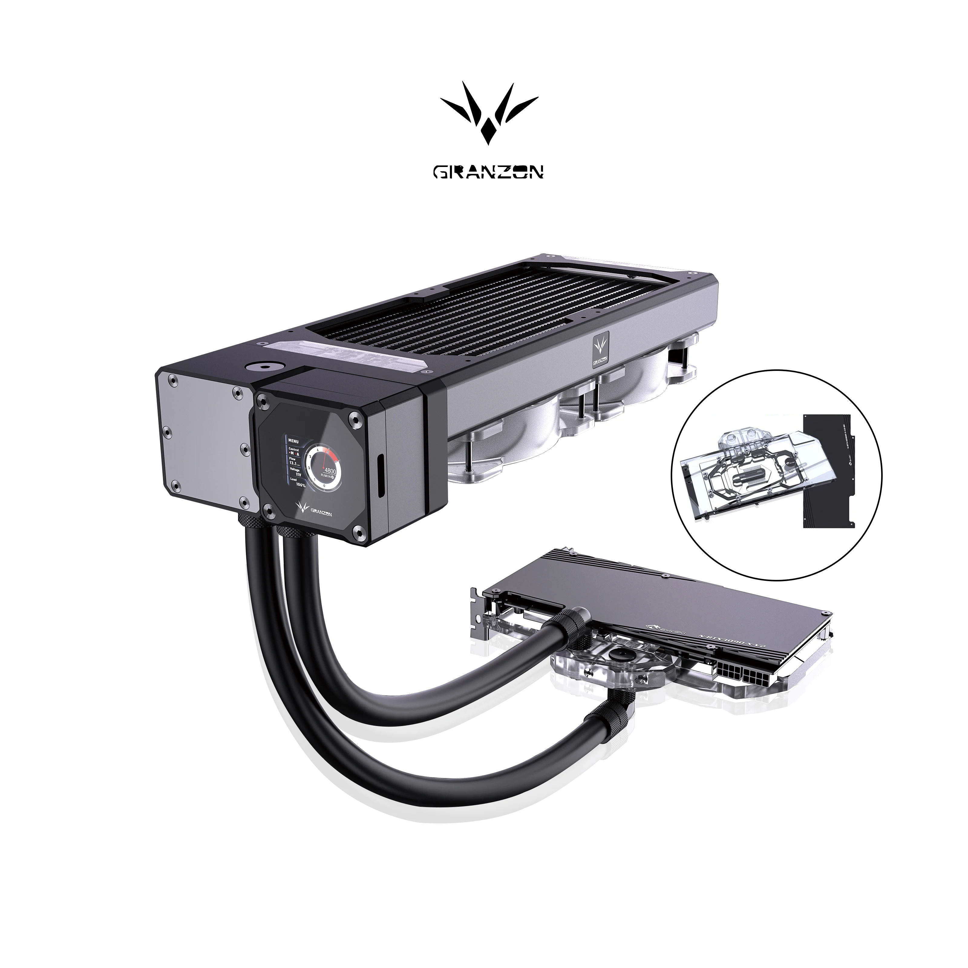 Gold Seller Granzon Water Cool - đánh giá và giá Pc Water Cooling