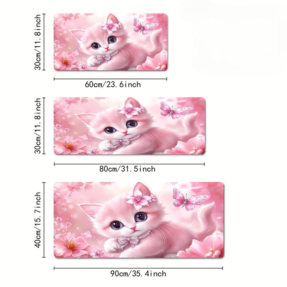 Dreamy Pink Kitty Mouse Pad De - đánh giá và giá Pc Gaming Pink