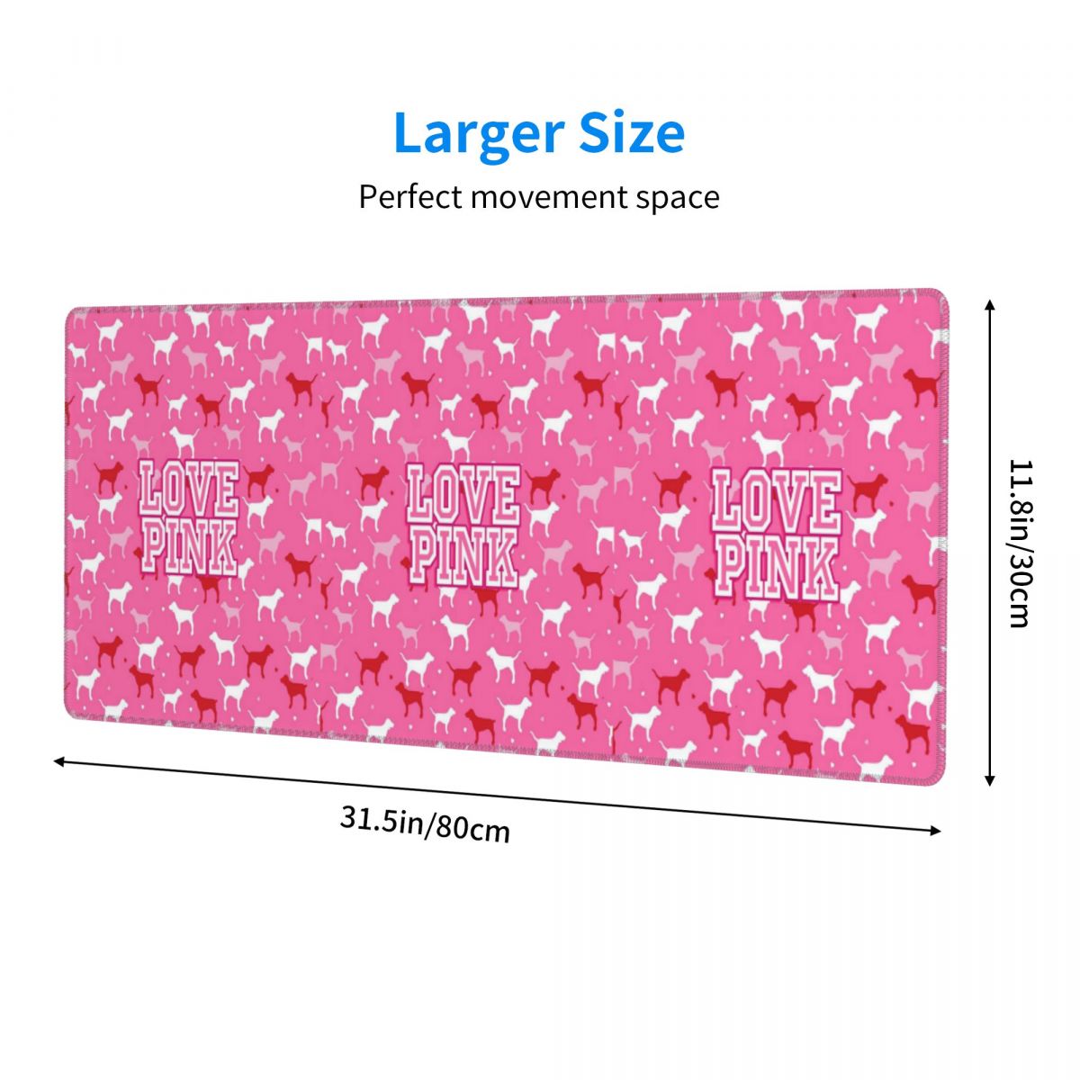 Love Pink Large Mouse Pad Comp - đánh giá và giá Pc Gaming Pink