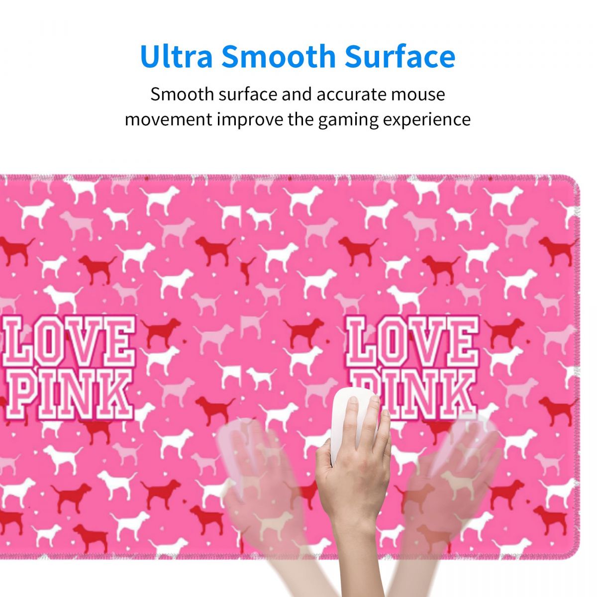 Love Pink Large Mouse Pad Comp - đánh giá và giá Pc Gaming Pink