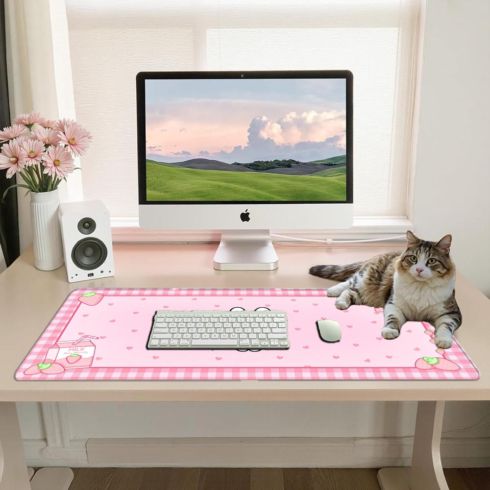 Pink Strawberry Milk Bunny Pla - đánh giá và giá Pc Gaming Pink