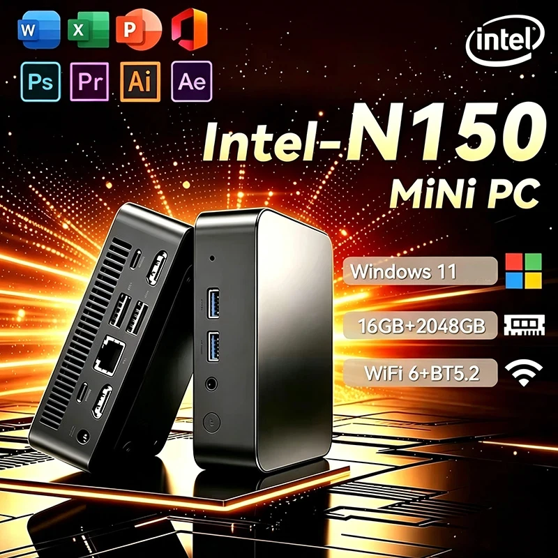 NEW Mini PC Windows 11 Intel N - đánh giá và giá Pc Gaming Intel